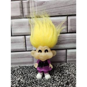 Glow in the Dark Troll Doll - 1993 Burger King - Vacation Tourist Troll